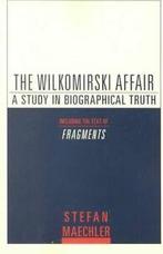 The Wilkomirski affair: a study in biographical truth by, Boeken, Literatuur, Gelezen, Stefan Maechler, Verzenden