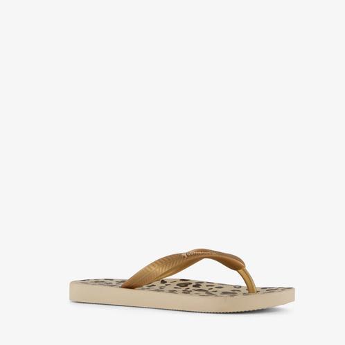 Copacabana kinder slippers met panterprint maat 28/29, Kleding | Dames, Schoenen, Nieuw, Verzenden