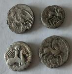 Kelten, Pictones Lot of 4 AR Drachms 1st century BC (Zonder