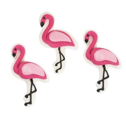 Günthart Suikerdecoratie Flamingo 48st., Hobby en Vrije tijd, Taarten en Cupcakes maken, Nieuw, Verzenden