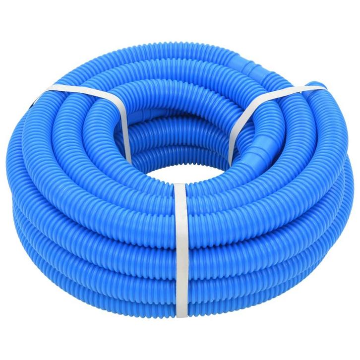 vidaXL Zwembadslang 32 mm 12,1 m blauw, Tuin en Terras, Zwembad-toebehoren, Nieuw, Verzenden