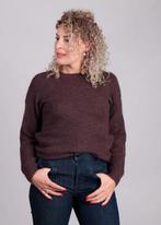 -50% Moss Copenhagen  Moss Copenhagen Fijn trui ronde hals f, Kleding | Dames, Truien en Vesten, Verzenden, Nieuw, Bruin