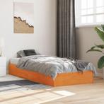 Bedframe 90x190 Grenen Wasbruin - 35% Korting - Retourdeal!, 90 cm, Eenpersoons, Bruin, Rustiek