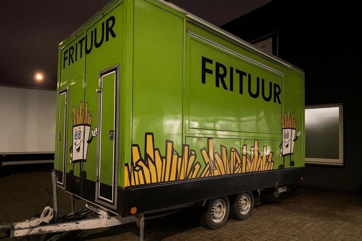 FRIETWAGEN SNACKWAGEN FOODTRUCK FRIETKAR, Zakelijke goederen, Horeca | Keukenapparatuur, Nieuw in verpakking