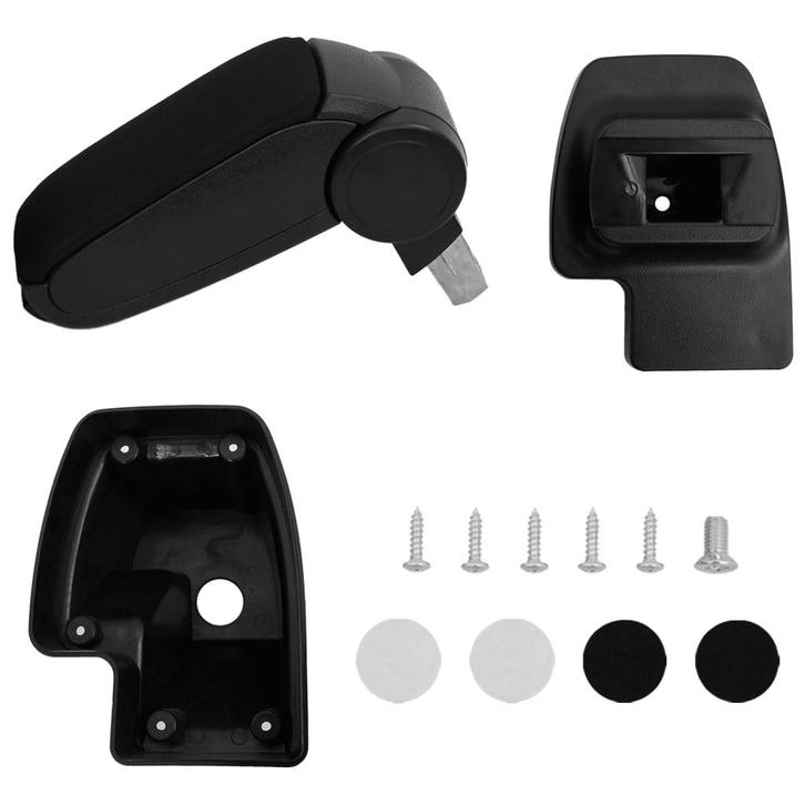 vidaXL Armsteun 15x35x(33-49,5) cm ABS zwart, Auto-onderdelen, Interieur en Bekleding, Nieuw, Verzenden