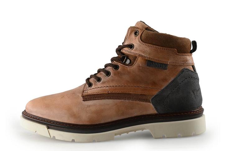 Manfield Veterboots in maat 42 Cognac, Kleding | Heren, Schoenen, Overige kleuren, Zo goed als nieuw, Boots, Verzenden