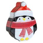 Pinguïn Blik - Kerst Kerstmis Pot - Kerstartikelen voor Binn, Verzenden, Nieuw