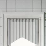 vidaXL Gordijnrails 2 st 40-60 cm aluminium wit en, Huis en Inrichting, Verzenden, Nieuw