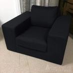 Fauteuil Lelystad - fauteuils - Zwart, Huis en Inrichting, Stoelen, Nieuw, Zwart, Stof