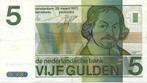 Bankbiljet 5 gulden 1973 Vondel Prachtig, Postzegels en Munten, Bankbiljetten | Nederland, Verzenden