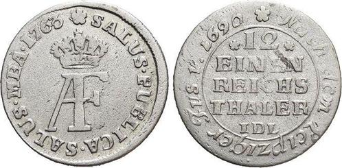 1/12 taler, daalder 1763 Pommern-unter schwedischer Beset..., Postzegels en Munten, Munten | Europa | Niet-Euromunten, Verzenden