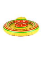 Opblaasbare Mexicaanse Sombrero (53cm), Kleding | Dames, Carnavalskleding en Feestkleding, Ophalen of Verzenden, Nieuw