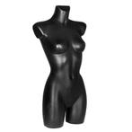 Plastic collection torso 3/4 model dame zwart