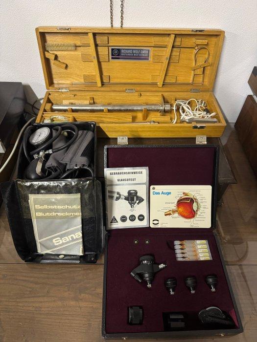 Richard Wolf GmbH, HEINE Optotechnik Glaucotest, Riester, Antiek en Kunst, Antiek | Wandborden en Tegels