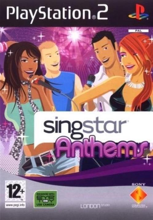 Singstar Anthems (PS2 Games), Spelcomputers en Games, Games | Sony PlayStation 2, Zo goed als nieuw, Ophalen of Verzenden
