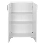 Multifunctionele kast Vela MDF Wit 115,5x31x60cm (Meubelen), Huis en Inrichting, Kasten | Televisiemeubels, Verzenden, Nieuw