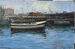 Vincenzo Laricchia (1940) - Barche in Darsena