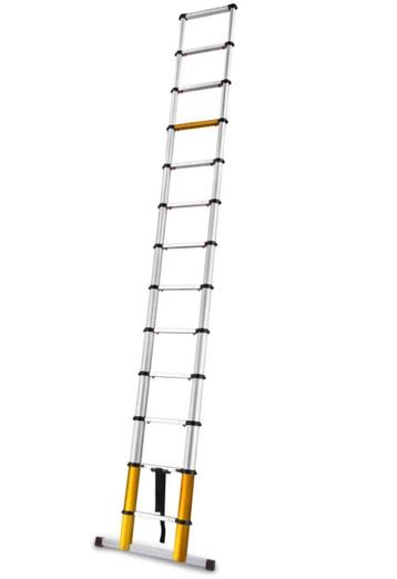 Tweedekans | Drabest Telescopische MAX Ladder - 13 Treden - beschikbaar voor biedingen