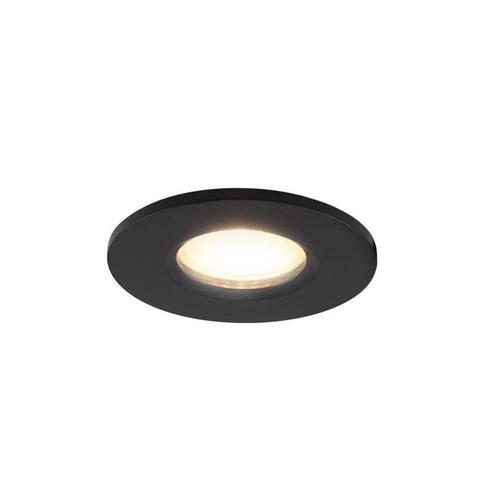 Zwarte mini inbouwspot aluminium, Phobos, 1,5W, 3000K LED,, Huis en Inrichting, Lampen | Spots, Nieuw, Ophalen of Verzenden