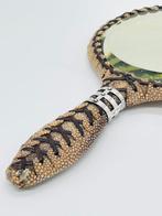 Handspiegel - .800 zilver - Art deco shagreen spiegel