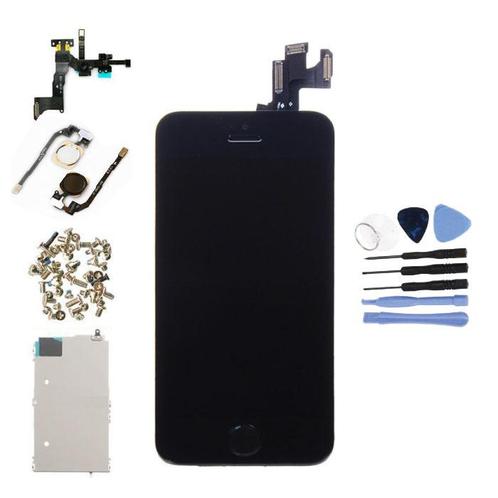 iPhone 5S Voorgemonteerd Scherm (Touchscreen + LCD +, Telecommunicatie, Mobiele telefoons | Toebehoren en Onderdelen, Nieuw, Verzenden