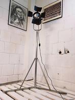 Statief vloerlamp - Vintage reflectorlamp - Aluminium,