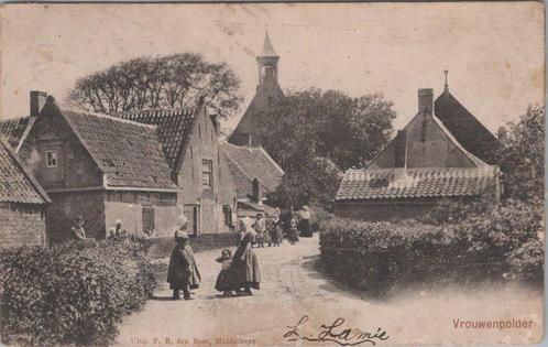 VROUWENPOLDER - Dorpsgezicht, Verzamelen, Ansichtkaarten | Nederland, Verzenden