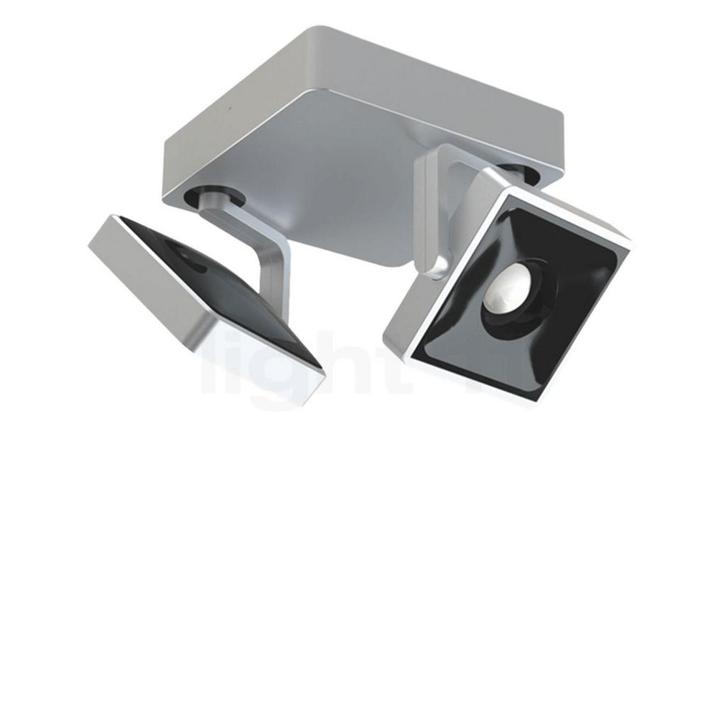 Grau Studio Opbouwstralers LED 2-lichts, satin/zwart - 2.700, Huis en Inrichting, Lampen | Spots, Nieuw, Verzenden