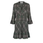 Moliin • geruite jurk Romy • XS, Kleding | Dames, Jurken, Nieuw, Maat 36 (S), Grijs, Verzenden