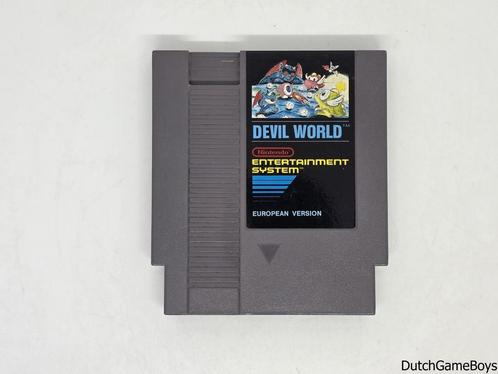 Nintendo Nes – Devil World - 5 Srew - European Version, Spelcomputers en Games, Games | Nintendo NES, Gebruikt, Verzenden