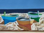Morelo (XX) - Barche sulla spiaggia