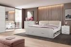Houten Bed met Lade Genua - Wit - Bedframe 160 x 200, Huis en Inrichting, Slaapkamer | Bedden, Verzenden, Nieuw