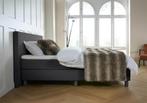 ACTIE! Boxspring Venetië 160 200 Antraciet, Verzenden, 200 cm, 160 cm, Nieuw