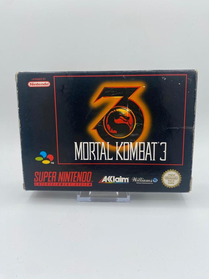 *USED* Mortal Kombat 3 / SNES, Spelcomputers en Games, Games | Nintendo Super NES, Gebruikt, Verzenden