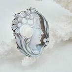 Zilver - Ring - CAMMEO met de hand gegraveerd