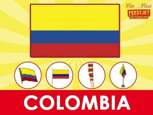 Mega aanbod Colombia vlaggen - Colombiaanse vlag, Diversen, Vlaggen en Wimpels, Nieuw, Ophalen of Verzenden