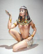 Beeld, Egyptische Princes - 45.5 cm - Keramiek