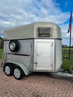 Oerdegelijke alu Bockmann 2-paards!, Ophalen, Zo goed als nieuw, Aluminium, 2-paards trailer