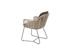 Belmond Prado dining tuinset 130 cm rond 5 delig naturel, Tuin en Terras, Tuinsets en Loungesets, Ophalen of Verzenden, Nieuw