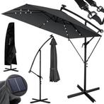 KESSER® Parasol Holly 250 x 250 cm + Hoes + Windbescherming, Verzenden, Nieuw