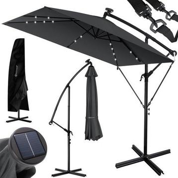 KESSER® Parasol Holly 250 x 250 cm + Hoes + Windbescherming beschikbaar voor biedingen