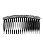 Haarspeld Haarkam XL Strass 3 Rijen 10cm Zwart, Sieraden, Tassen en Uiterlijk, Uiterlijk | Haarverzorging, Verzenden, Nieuw
