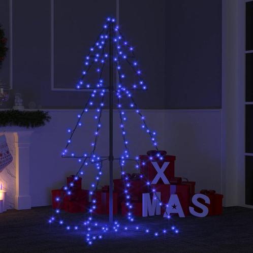 vidaXL Kegelkerstboom 160 LEDs binnen en buiten 78x120 cm, Diversen, Kerst, Nieuw, Verzenden