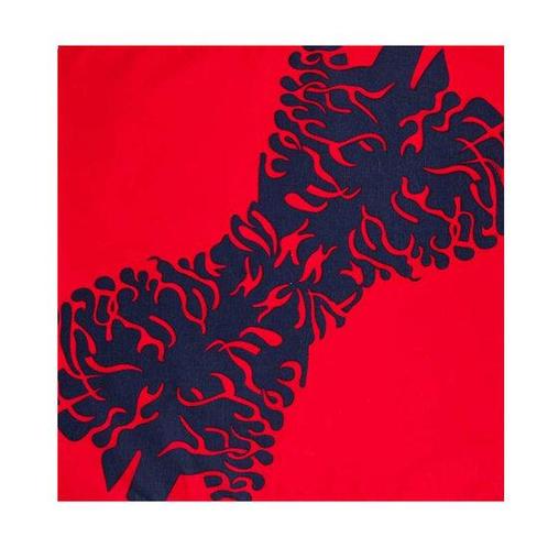 Bandana Zakdoek Fantasie Patroon Blauw Rood, Sieraden, Tassen en Uiterlijk, Uiterlijk | Haarverzorging, Verzenden