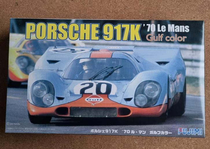 Fujimi 12613 Porsche 917K 70 Le Mans Gulf Color 1:24, Hobby en Vrije tijd, Modelbouw | Auto's en Voertuigen, Fujimi, Verzenden