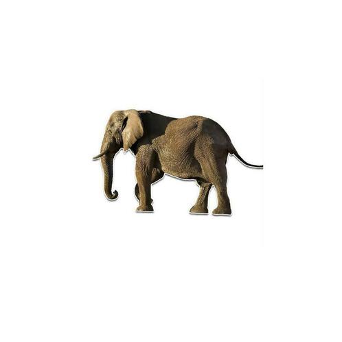 Zijkant Olifant muursticker *Nieuw, Hobby en Vrije tijd, Stickers en Plaatjes, Nieuw, Ophalen of Verzenden