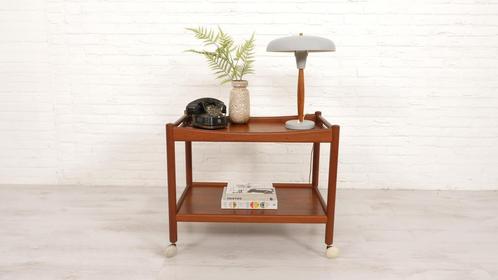 Vintage trolley | Teak | Hans Wegner, Huis en Inrichting, Tafels | Bijzettafels, Ophalen of Verzenden