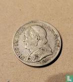 Kerkelijke Staat 1 lira 1867 (XXII), Verzenden, Overige landen, Losse munt, Goud