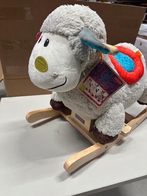 SUPER KORTING Little Dutch - Hobbeldier Schaap - Little Farm, Kinderen en Baby's, Speelgoed | Overig