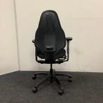 rH Mereo Ergo- bureaustoel zwarte stoffering, Huis en Inrichting, Bureaustoelen, Gebruikt, Zwart, Ophalen of Verzenden, Bureaustoel